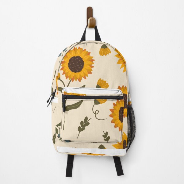 Item preview, Sunflower Vintage Floral Pattern Sticker designed and sold by FUSION STUDIO.
