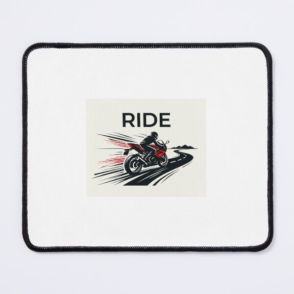 Item preview, Minimalist Motorcycle Silhouette Design designed and sold by ThrottleEcho.