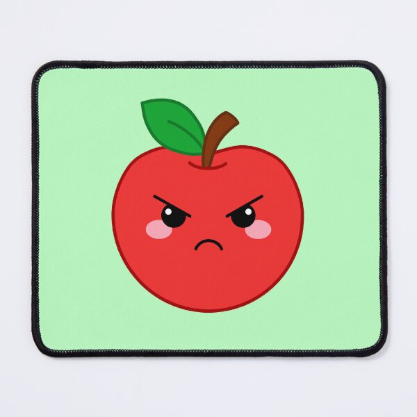 Item preview, Grumpy Angry Apple designed and sold by SlimyFish.