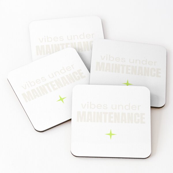 Item preview, Vibes Under Maintenance (Dark) designed and sold by emobuffering.