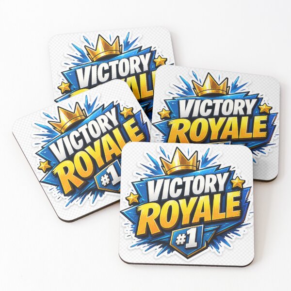 Item preview, Victory Royale Gaming Champion Die-Cut Gamer Victory Vinyl Decal designed and sold by MR4me.