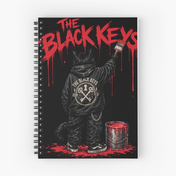 Item preview, Black Cat Street Graffiti The Black Keys Rock designed and sold by ZHISUART.