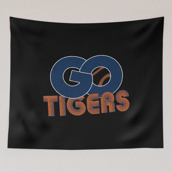 Item preview, Vintage Go Tigers Distressed Sports Fan Team Cheering Spirit designed and sold by RockTheFeal.
