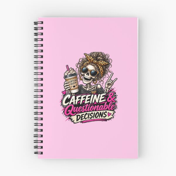Item preview, Caffeine & Questionable Decisions designed and sold by IAmLoneWolf.
