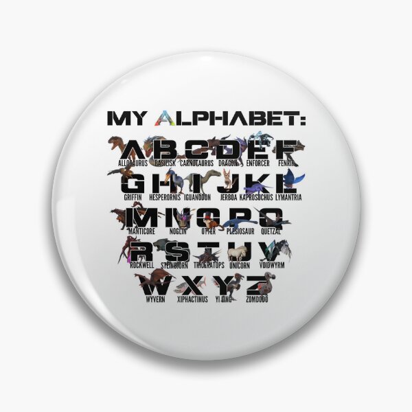Item preview, Ark Alphabet designed and sold by DesignMustangd.