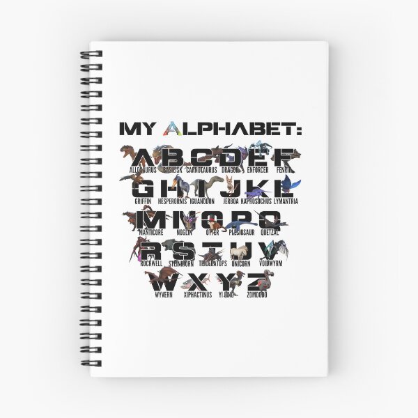 Item preview, Ark Alphabet designed and sold by DesignMustangd.