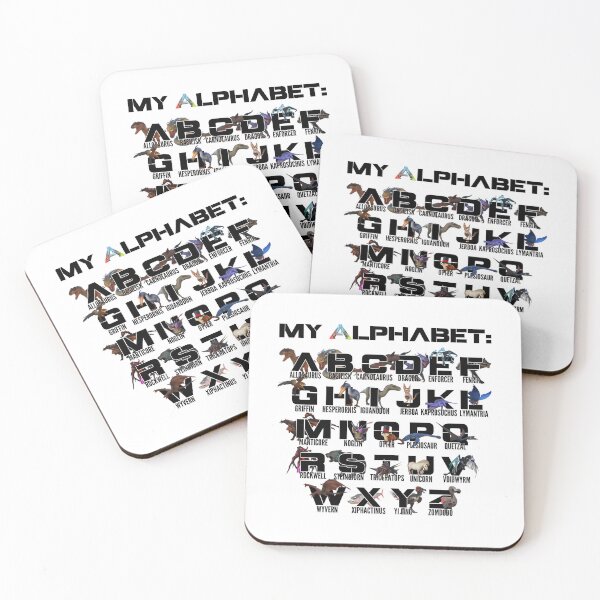 Item preview, Ark Alphabet designed and sold by DesignMustangd.