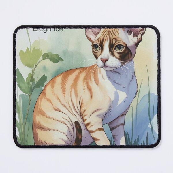 Item preview, Cornish Rex Wavy Cat designed and sold by JebliDesign.