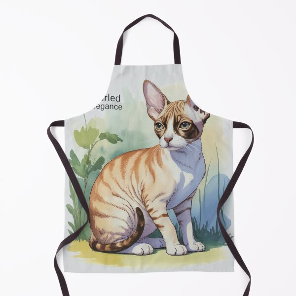 Item preview, Cornish Rex Wavy Cat designed and sold by JebliDesign.