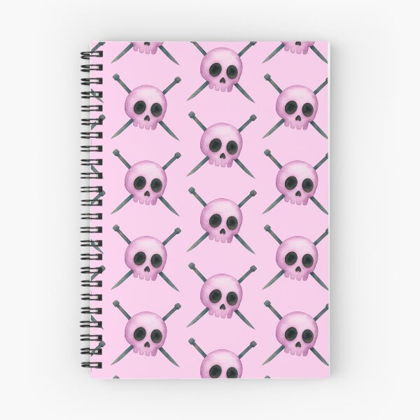 Item preview, Skull design with knitting needle "crossbones"  designed and sold by OmStudioz .
