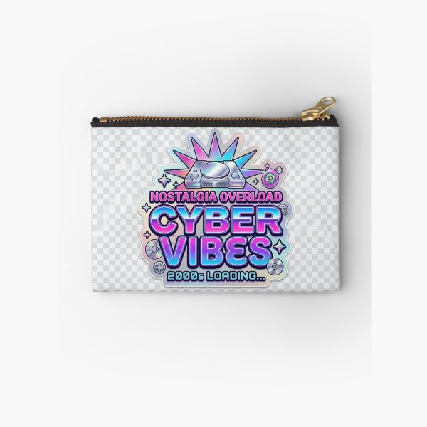 Item preview, Y2K Cyber Vibes Retro Tech Holographic Sticker designed and sold by MR4me.