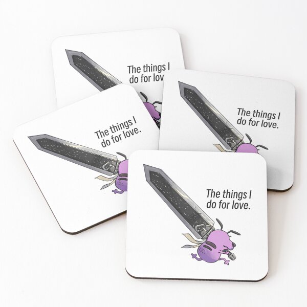 Item preview, Courage The Berserker - The Things I Do For Love designed and sold by AlySprout.