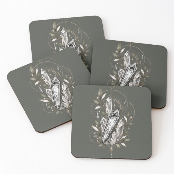 Item preview, Crystal Grove Geometric Botanical Art designed and sold by StoneOak.