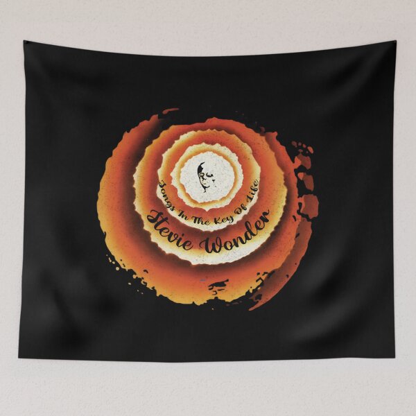 Item preview, Stevie Wonder Retro Songs in the Key of Life Vintage T-Shirt designed and sold by KnoxGeorge.