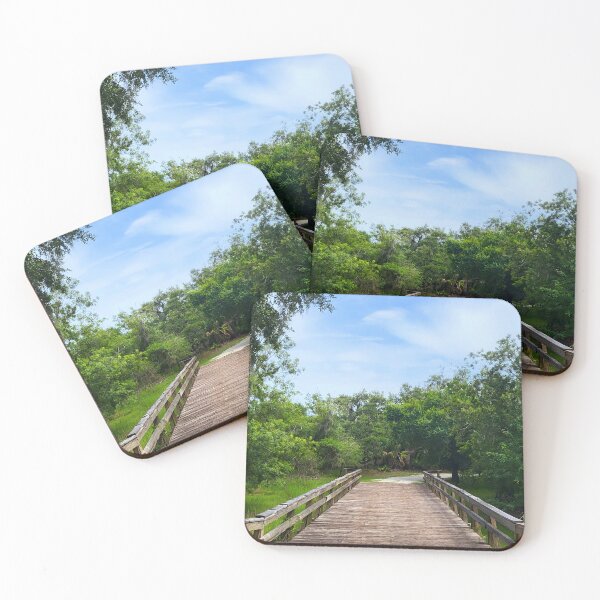 Item preview, The Old Wood Bridge designed and sold by Flaunting Florida.