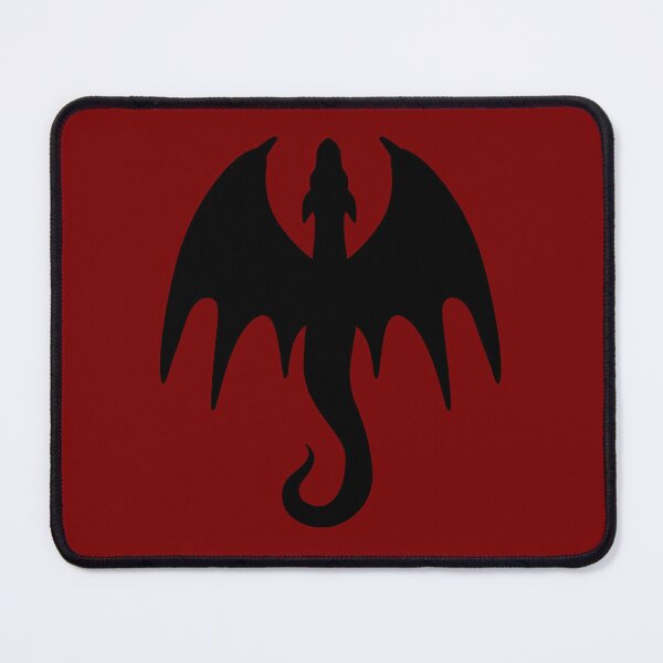 Item preview, Black Flying Dragon Silhouette designed and sold by lucien marcel barrera.