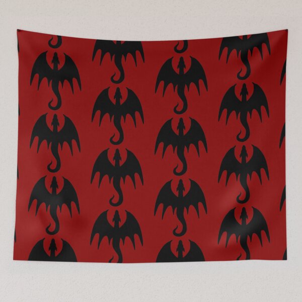 Item preview, Black Flying Dragon Silhouette designed and sold by lucien marcel barrera.