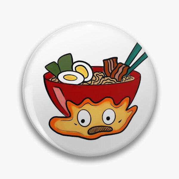 Item preview, calcifer ramen designed and sold by winstonella.