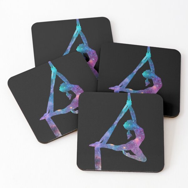 Item preview, Aerial Silks Galaxy 1 - Aerial Silks, Circus, Stars, and Outer Space designed and sold by FlyingFoxDesign.