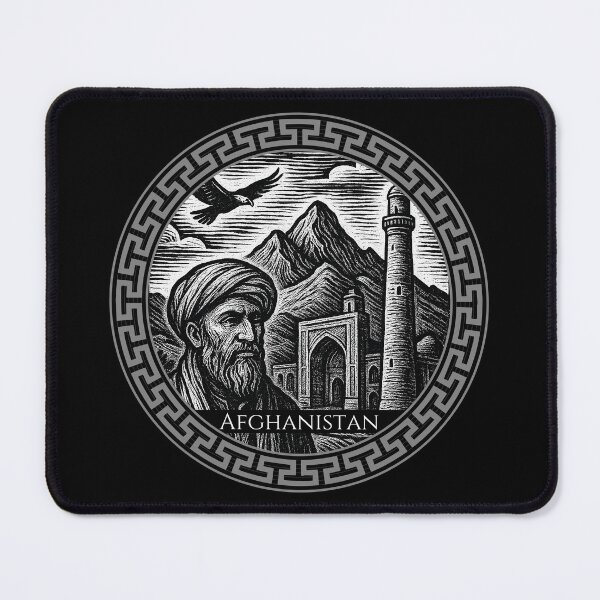 Item preview, Afghanistan Vintage Woodcut Art designed and sold by Thistle-TShop.