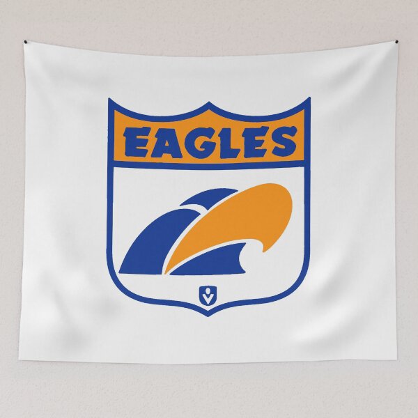 Item preview, Mighty Eagles Retro Logo Mascot designed and sold by Luke Foran Sports Art.
