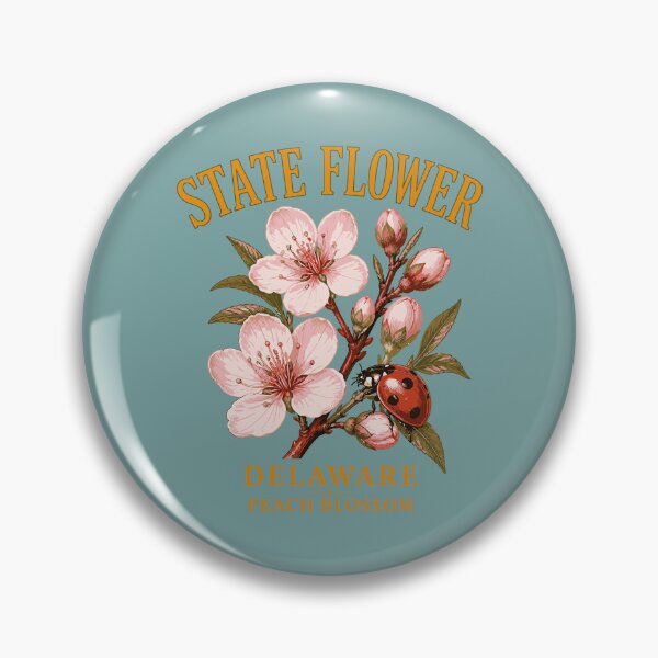 Item preview, Blooming Delaware State Flower Peach Blossom designed and sold by taiche.