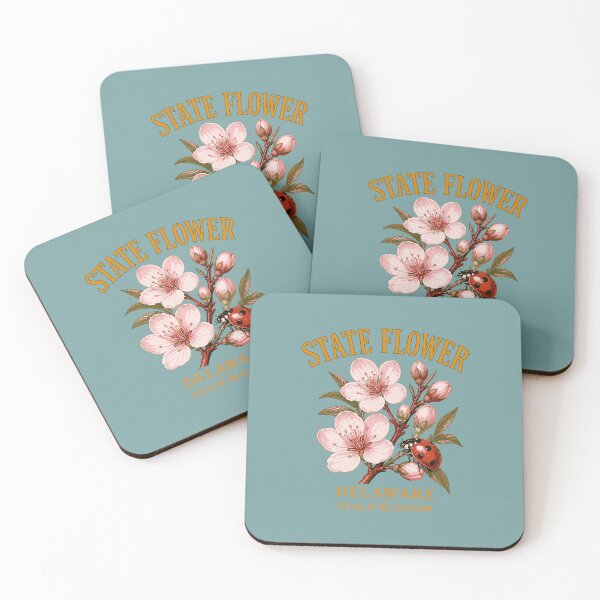 Item preview, Blooming Delaware State Flower Peach Blossom designed and sold by taiche.