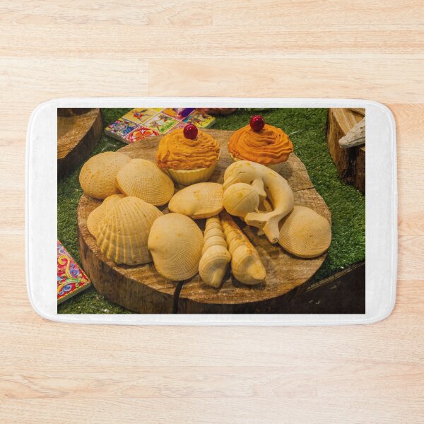 Item preview, Handmade Seashell And Cupcake Soaps Displayed On Rustic Wooden Board At Craft Market designed and sold by Nmallia.