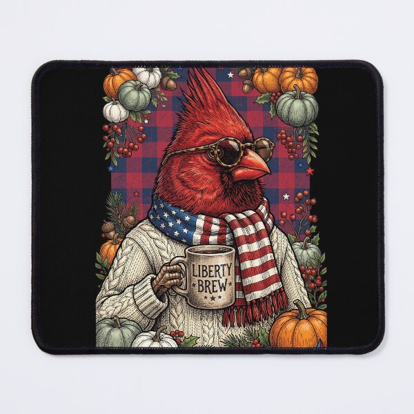 Item preview, Fall Cardinal Liberty Brew designed and sold by Roy & Tiffany.