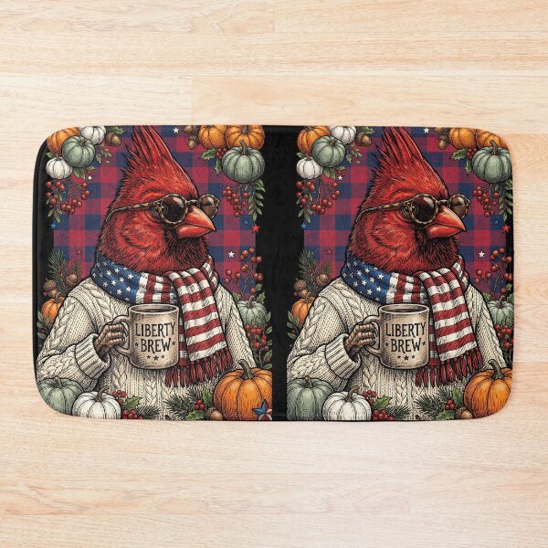 Item preview, Fall Cardinal Liberty Brew designed and sold by Roy & Tiffany.
