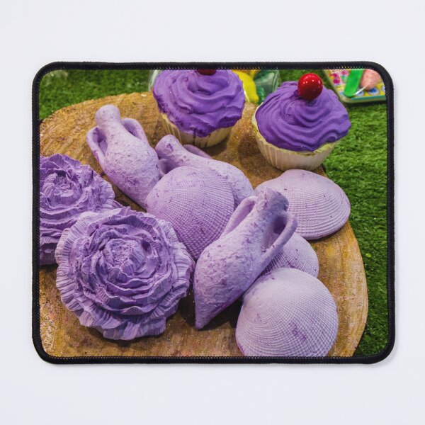 Item preview, Handmade Seashell And Cupcake Soaps Displayed On Rustic Wooden Board At Craft Market designed and sold by Nmallia.