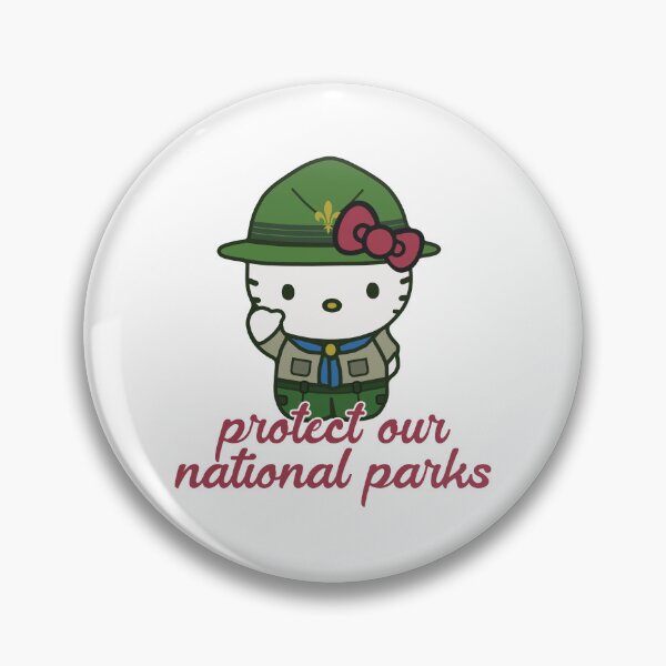 Item preview, Hello Kitty Protects Our National Parks! designed and sold by retrocreations|.
