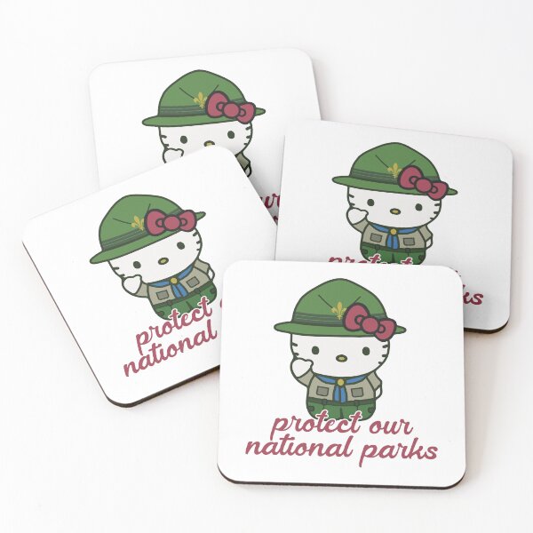 Item preview, Hello Kitty Protects Our National Parks! designed and sold by retrocreations|.
