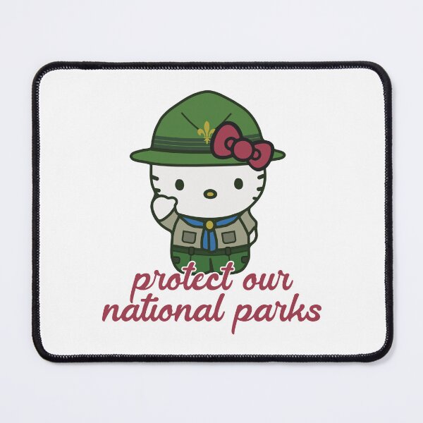 Item preview, Hello Kitty Protects Our National Parks! designed and sold by retrocreations|.