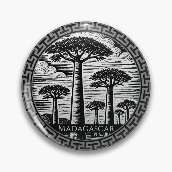 Item preview, Madagascar Vintage Woodcut Art designed and sold by Thistle-TShop.