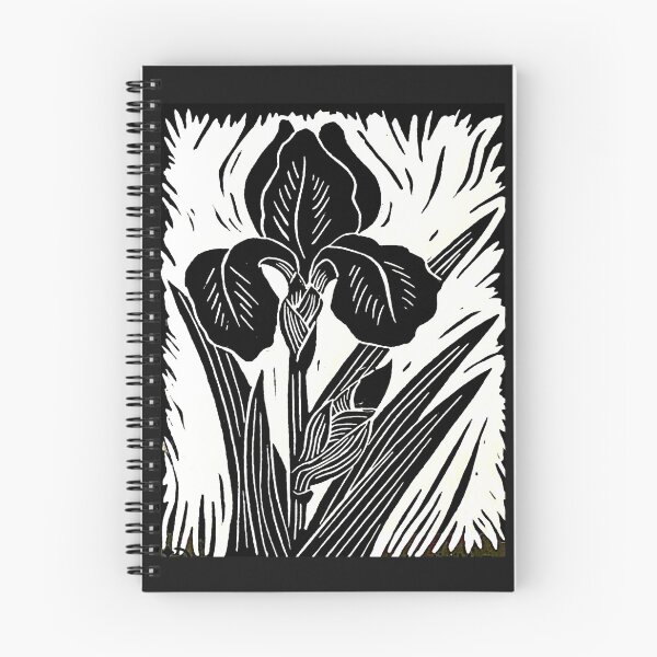 Item preview, Iris Woodcut designed and sold by ViaARTfactory.