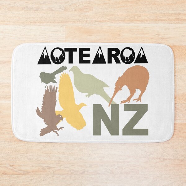 Item preview, Aotearoa Native Birds Silhouettes Art designed and sold by Al Benge - NZ & Australian Art.