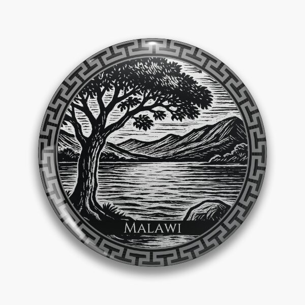 Item preview, Malawi Vintage Woodcut Art designed and sold by Thistle-TShop.