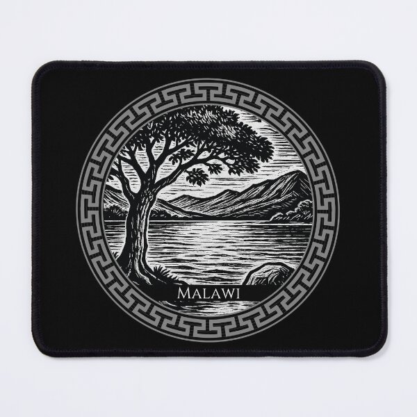 Item preview, Malawi Vintage Woodcut Art designed and sold by Thistle-TShop.