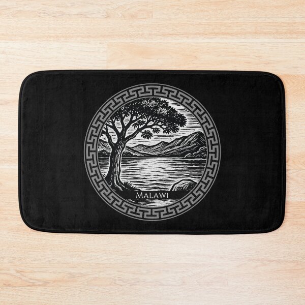 Item preview, Malawi Vintage Woodcut Art designed and sold by Thistle-TShop.