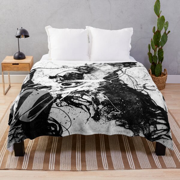 Item preview, Black and White expressionist digital abstract with typography designed and sold by ZebEddy.