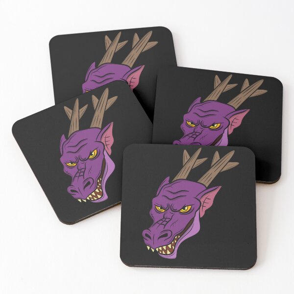 Item preview, Purple Dragon Head Fantasy Monster designed and sold by lucien marcel barrera.