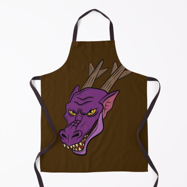 Item preview, Purple Dragon Head Fantasy Monster designed and sold by lucien marcel barrera.