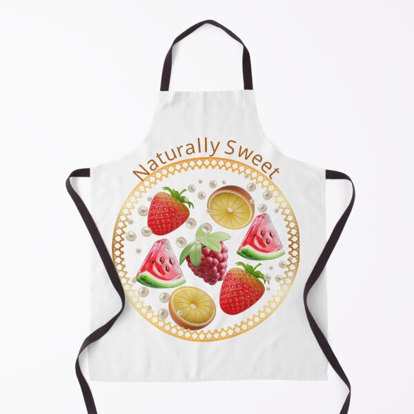 Item preview, Naturally Sweet 3D Fresh Fruits Art Design with Golden Border designed and sold by MinimalAurashop.