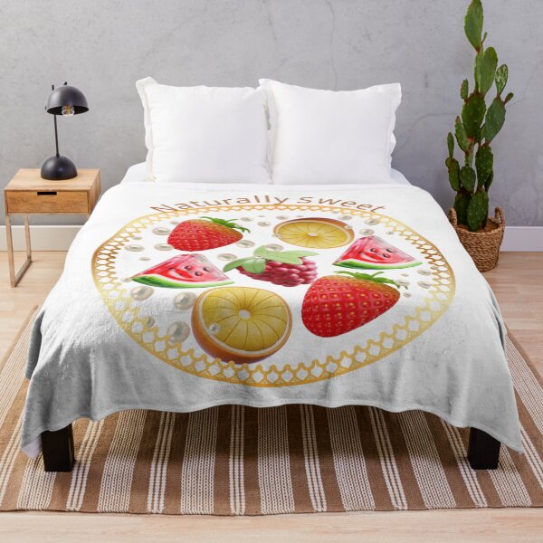 Item preview, Naturally Sweet 3D Fresh Fruits Art Design with Golden Border designed and sold by MinimalAurashop.