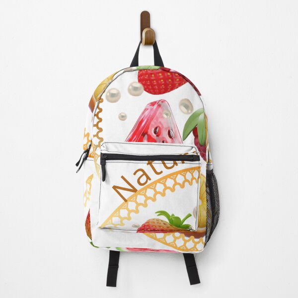 Item preview, Naturally Sweet 3D Fresh Fruits Art Design with Golden Border designed and sold by MinimalAurashop.