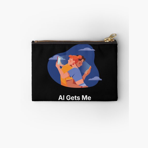 Item preview, AI Gets Me | Digital Relationship Humor | Modern Love designed and sold by ContigoART.