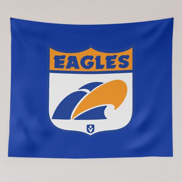 Item preview, Mighty Eagles Retro Logo Mascot designed and sold by Luke Foran Sports Art.
