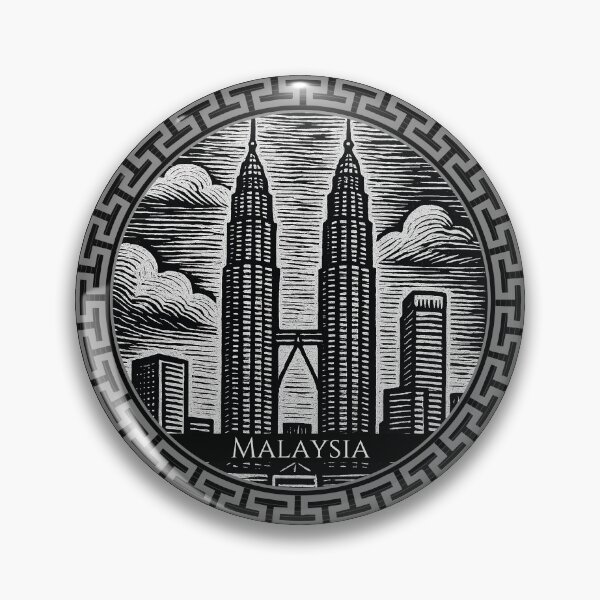 Item preview, Malaysia Vintage Woodcut Art designed and sold by Thistle-TShop.