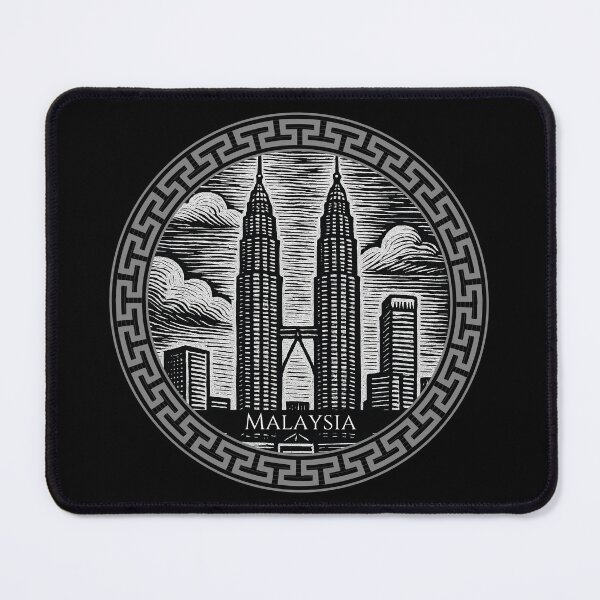 Item preview, Malaysia Vintage Woodcut Art designed and sold by Thistle-TShop.